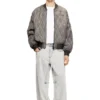 j-type-treat Yastıklı argyle kapitone bomber ceket