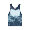 k-bossino Devoré metalik örgü tank top