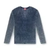 k-redram Denim iplikten örgü hırka