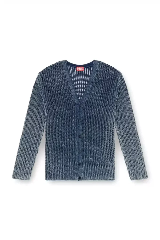 k-redram Denim iplikten örgü hırka