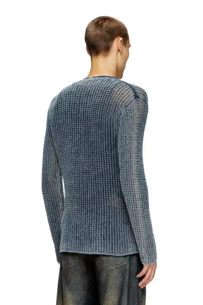 k-redram Denim iplikten örgü hırka