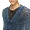 k-redram Denim iplikten örgü hırka