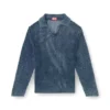 k-squared Denim iplikten açık örgü polo kazak k-squared Denim iplikten açık örgü polo kazak