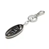 kafes katmanı Metal ve reçine Oval D anahtarlık