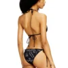 kate-d-core Grafik desenli bikini üstü