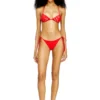 kate-d-core Grafik desenli bikini üstü