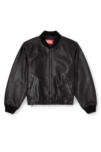 l-ilyan Deri bomber ceket