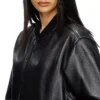 l-ilyan Deri bomber ceket