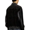 l-nyn Denim ve deri bomber ceket