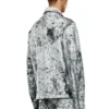 l-pylon-a İşlenmiş deriden blouson ceket