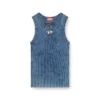 m-anchor-a-sl Oval D detaylı ribana tank top