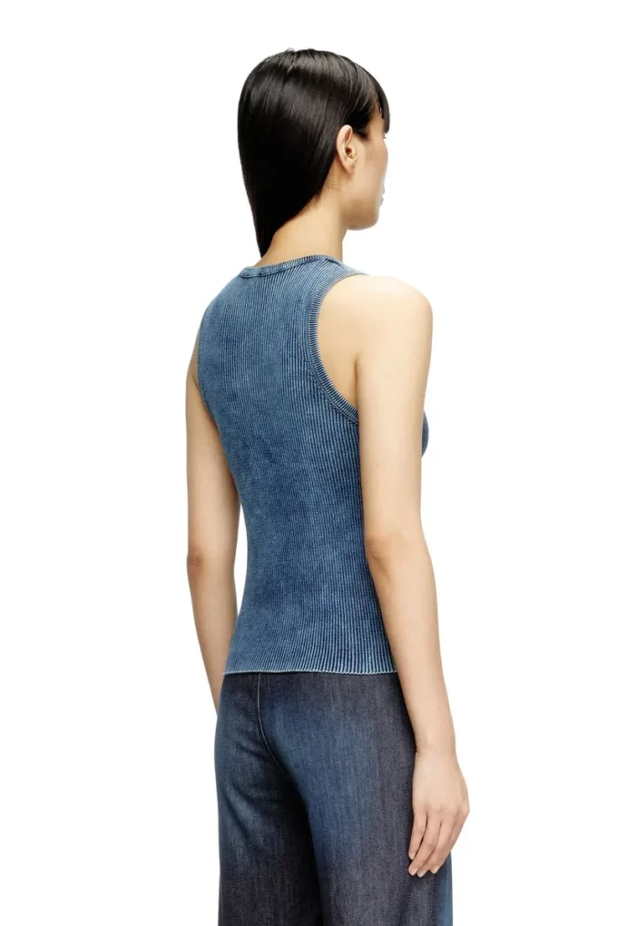 m-anchor-a-sl Oval D detaylı ribana tank top