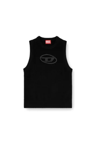 m-argarin-sl Kaşmir karışımlı örgü tank top