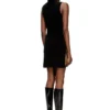 m-romko-dress Argyle desenli yün elbise