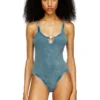 maura-dnm Mermer yıkamalı streç pamuktan bodysuit