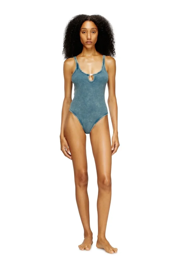 maura-dnm Mermer yıkamalı streç pamuktan bodysuit