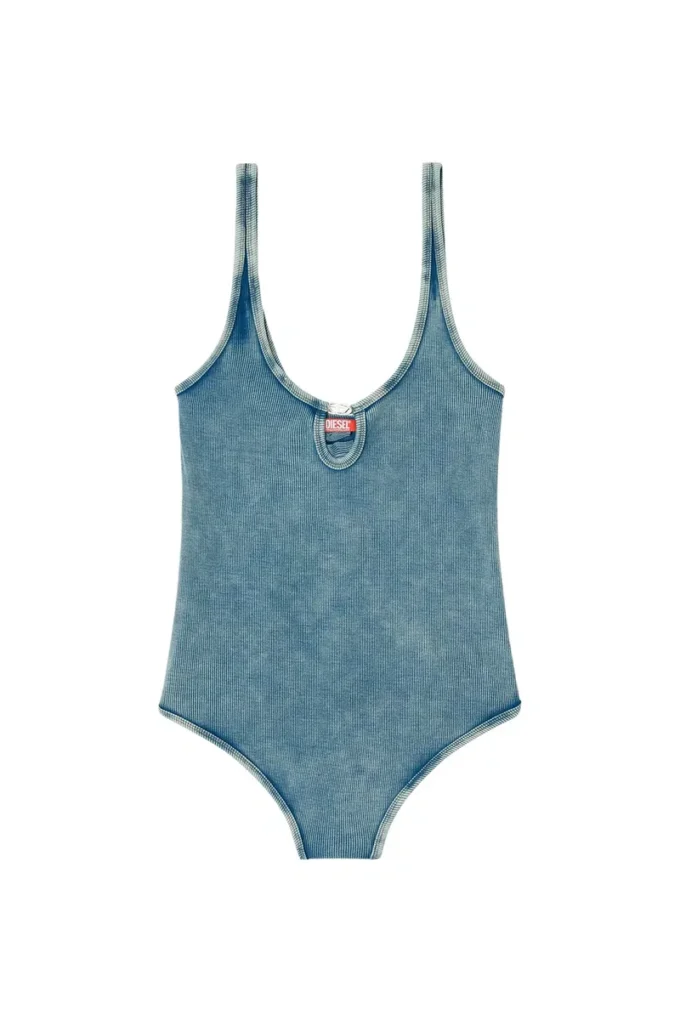 maura-dnm Mermer yıkamalı streç pamuktan bodysuit