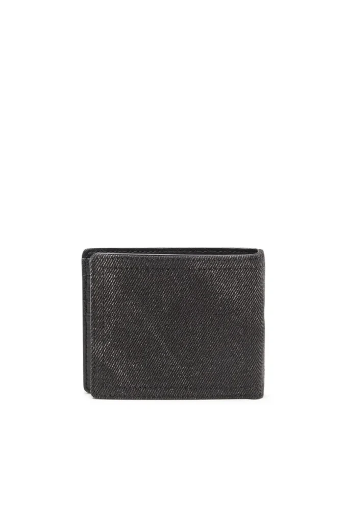 multi-pkts bi fold coin s 3d Logo detaylı denim cüzdan