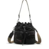 multi-pkts bucket x Multi-Pkts-Multipocket kovboy çantası, yıkanmış denim