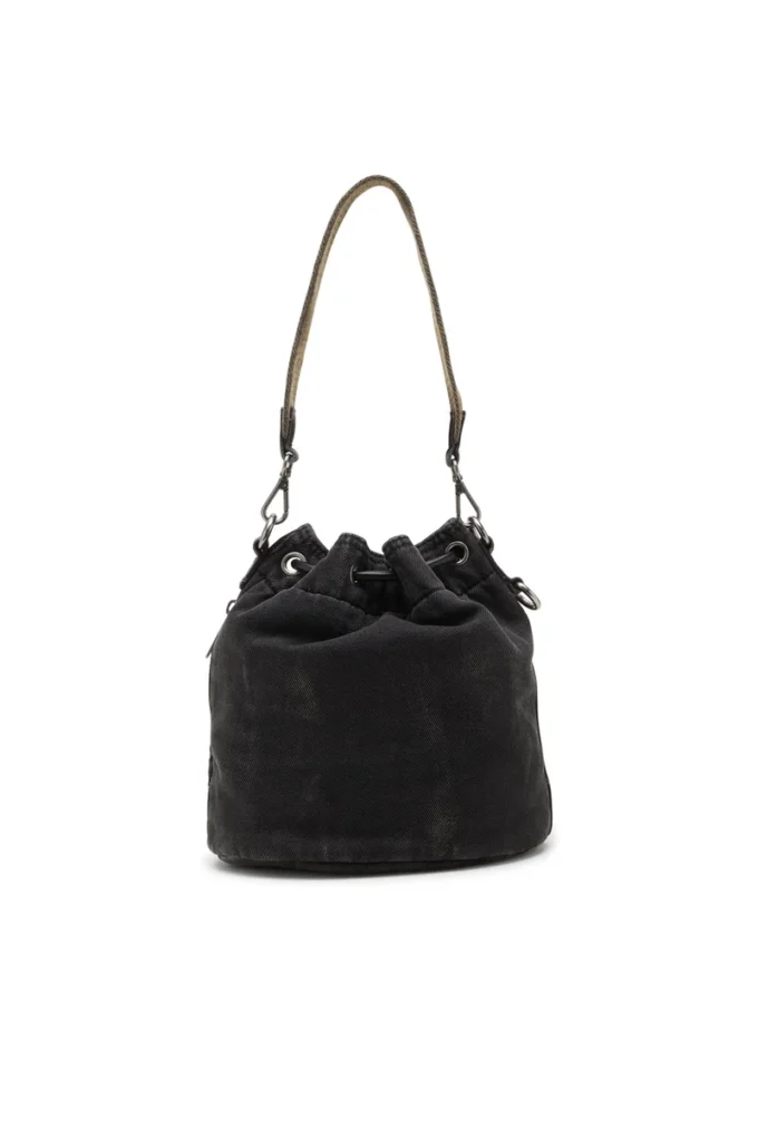 multi-pkts bucket x Multi-Pkts-Multipocket kovboy çantası, yıkanmış denim