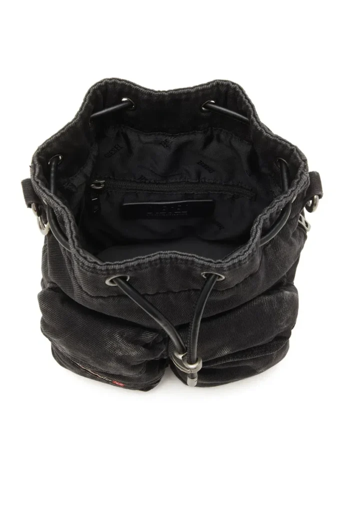 multi-pkts bucket x Multi-Pkts-Multipocket kovboy çantası, yıkanmış denim