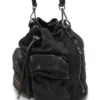 multi-pkts bucket x Multi-Pkts-Multipocket kovboy çantası, yıkanmış denim