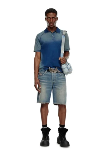 normal-kısa Denim şort