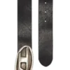 Oval D tokalı 4 cm genişliğinde b-double d kemer Oval D tokalı 4 cm genişliğinde b-double d kemer