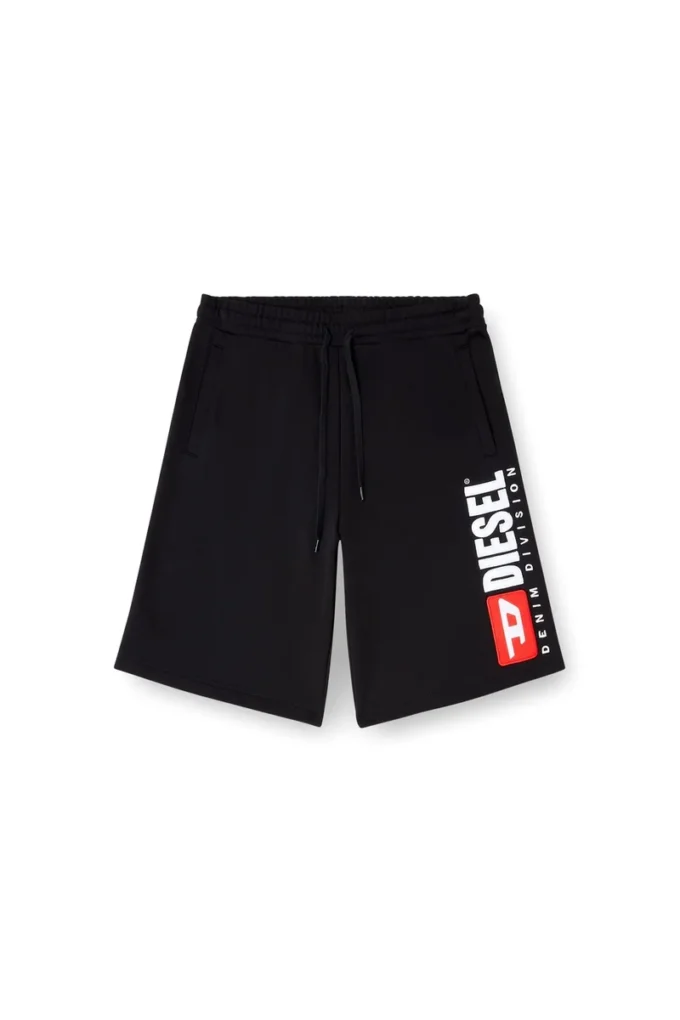 p-crow-div Maxi logo yamalı polar şort