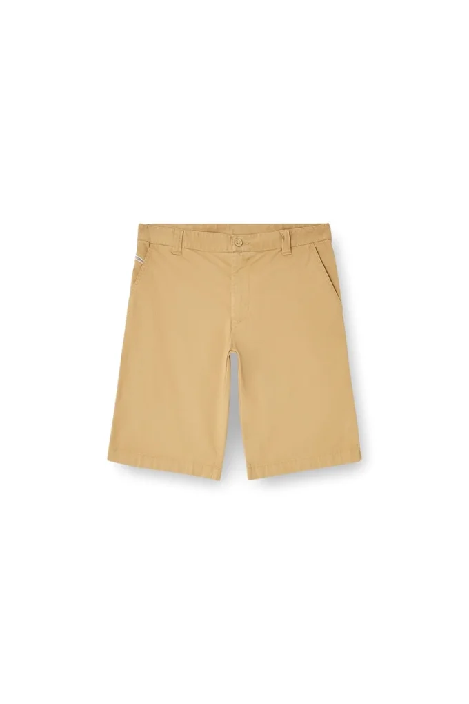 p-define-short-epch Taş yıkama pamuklu şort