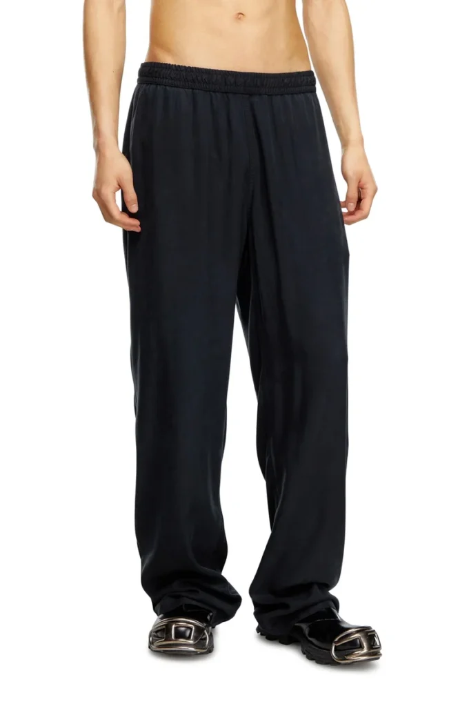 p-dreyer-c Soluk twill kumaştan ipli pantolon