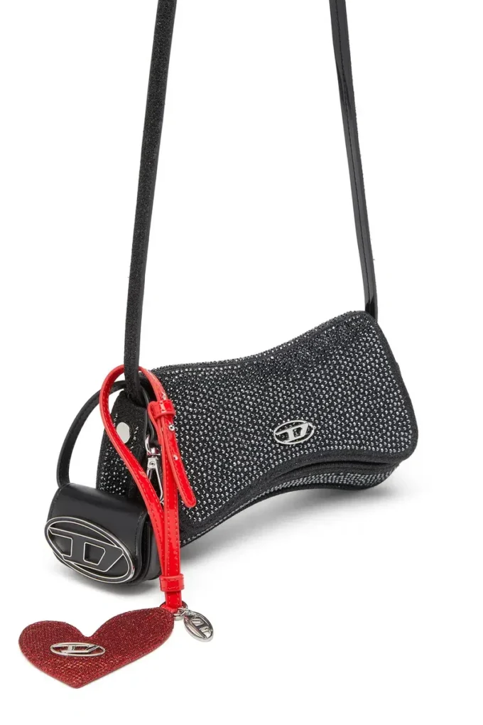 play clutch Kristal denim Play-Clutch