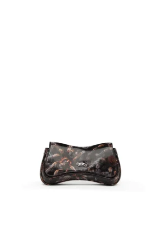play clutch Play-Parlak baskılı clutch