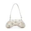 play crossbody Play-Omuz çantası, baskılı parlak PU