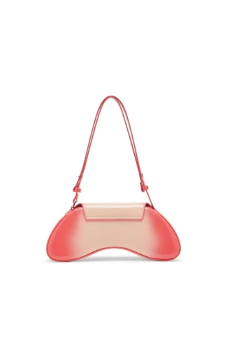 play crossbody Play-Omuz çantası, baskılı parlak PU
