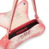 play crossbody Play-Omuz çantası, baskılı parlak PU