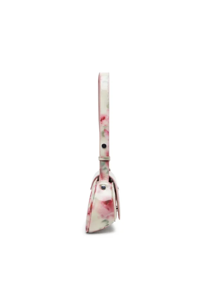 play crossbody Play-Omuz çantası, baskılı parlak PU