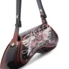 play crossbody Play-Omuz çantası, baskılı parlak PU