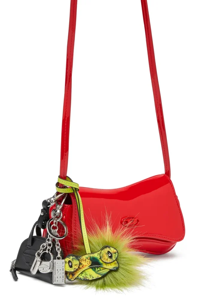 play crossbody xs Parlak PU Play-Small çapraz askılı çanta
