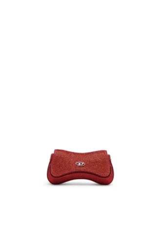 play crossbody xs Play-Mini çapraz askılı çanta, kristal Lurex