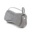 play crossbody xs Play-Mini çapraz askılı çanta, kristal Lurex