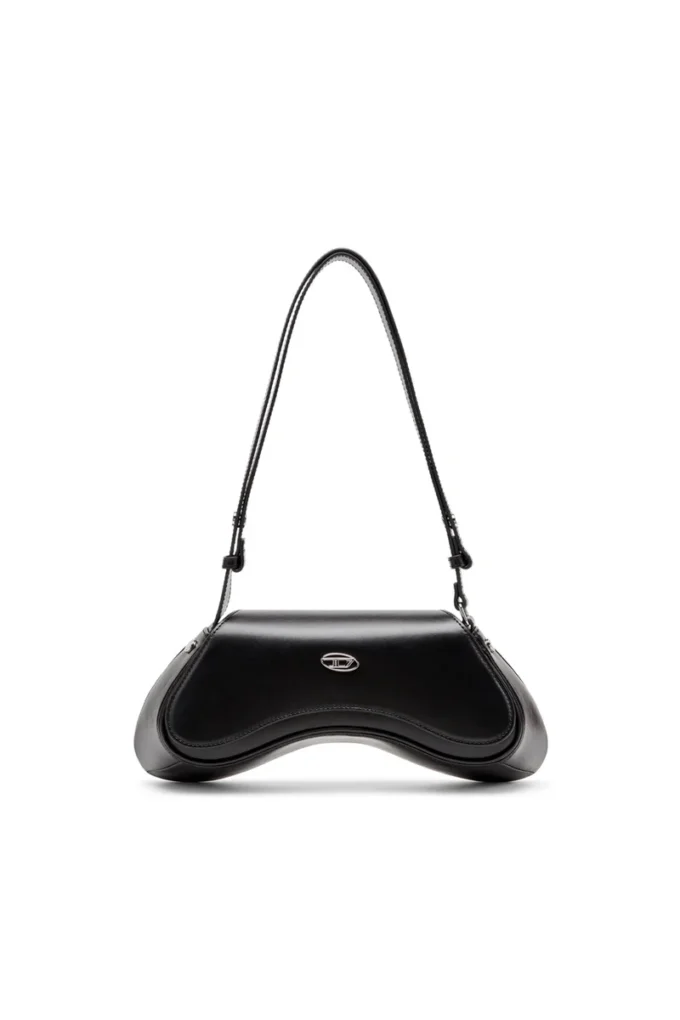 play crossbody Yarı parlak deriden Play-Crossbody çanta