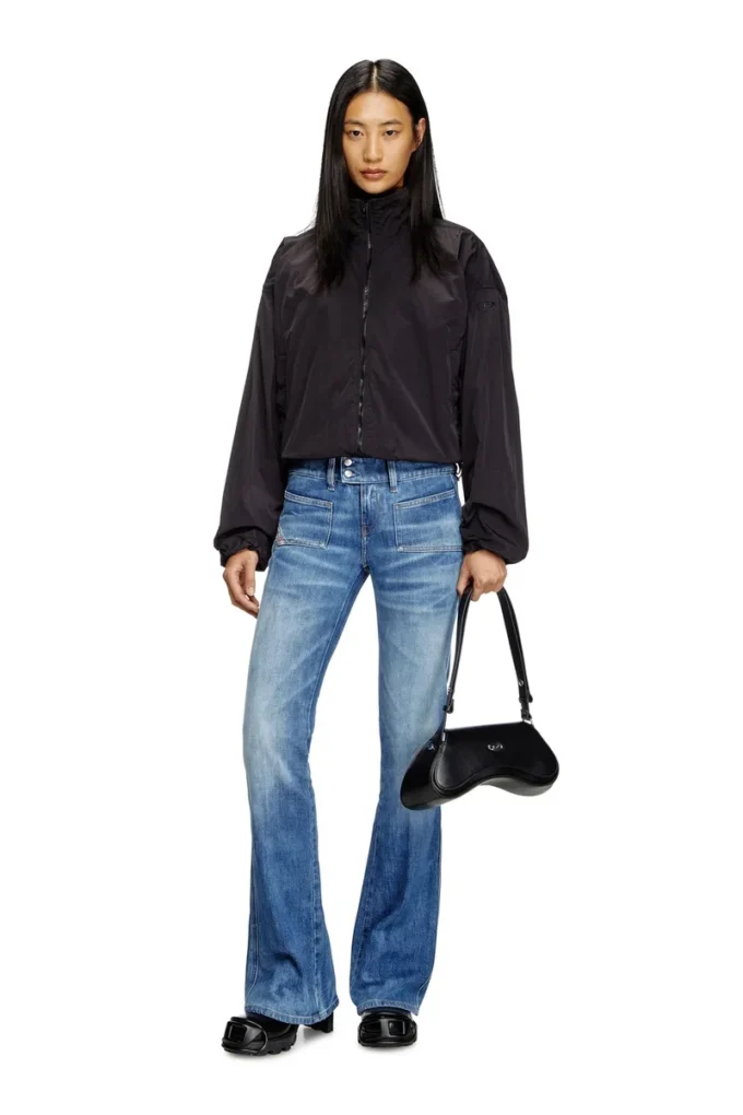 play crossbody Yarı parlak deriden Play-Crossbody çanta