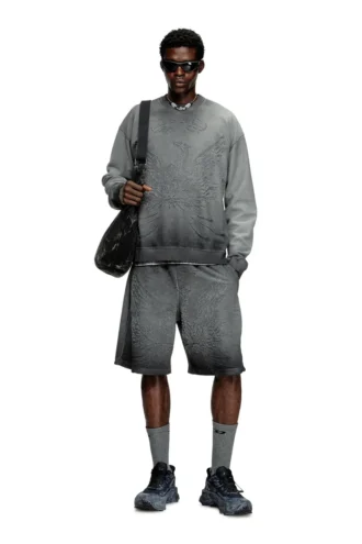 s-aron Soluk sweatshirt, devoré Phoenix logolu