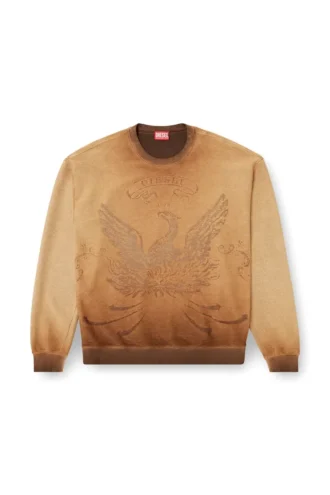 s-aron Soluk sweatshirt, devoré Phoenix logolu