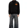 s-boxt-hood-t5 Arkada baskı bulunan pamuklu kapüşonlu sweatshirt