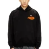 s-boxt-hood-t5 Arkada baskı bulunan pamuklu kapüşonlu sweatshirt