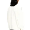 s-boxt-n5 Eskitilmiş floklu logolu sweatshirt
