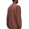s-boxt-n5 Floklu Oval D desenli pamuklu sweatshirt