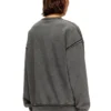 s-boxt-raw-v1 Aplike logolu pamuklu sweatshirt